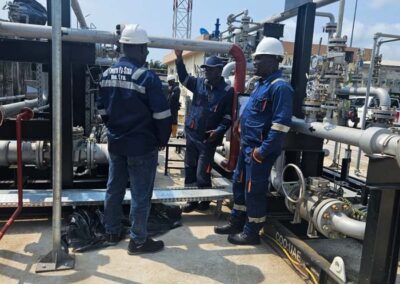 Commissioning the project